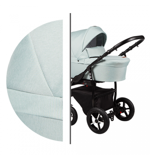 Baby Merc Q9 - wózek wielofunkcyjny, zestaw 2w1 z opcją 3w1 i 4w1 | 198/B